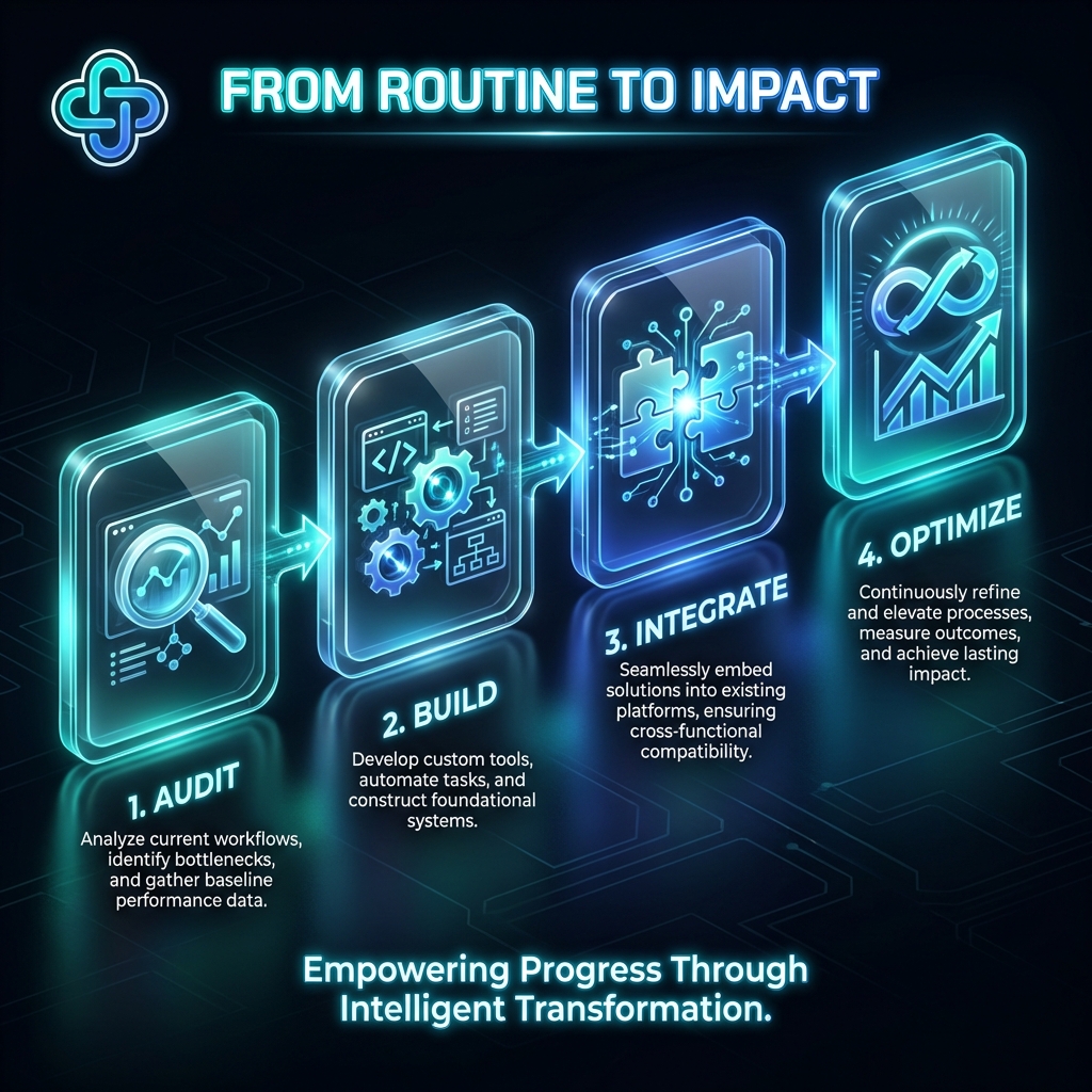 From Routine to Impact Process Graphic